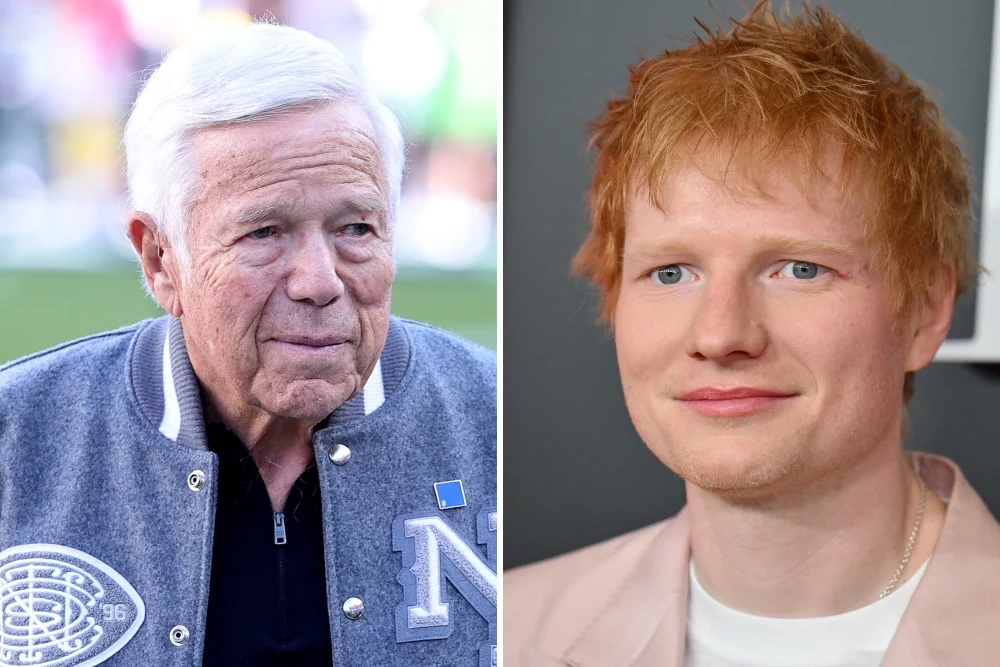 Ed Sheeran and Robert Kraft respond to Macklemore donation challenge with significant humanitarian commitment