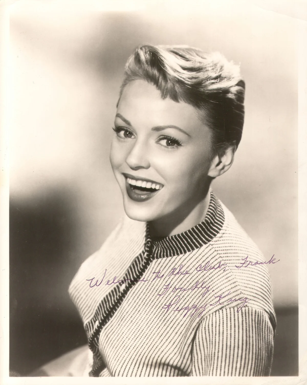 Peggy King, the quintessential 1950s television star and recording artist known as Pretty Perky Peggy King, has died at age 96.